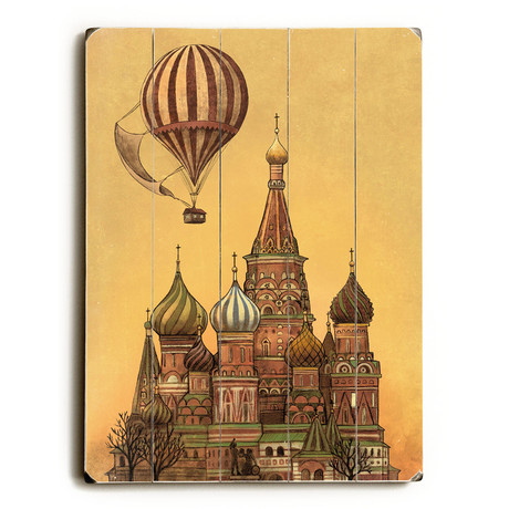 Moving to Moscow (14"W x 20"H x 1"D)