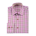 Morello Button-Up Shirt // Pink + White (M)