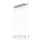 Edison 8 Light Linear Pendant // 33"