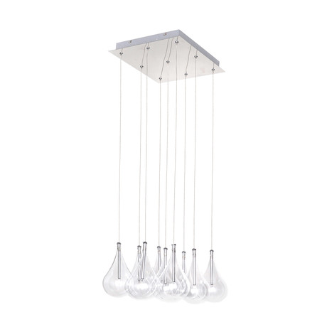 Larmes 9 Light Pendant // 12"