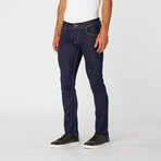 Slim Straight Leg Stretch Jean // Dark Denim (36WX32L)