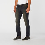 Slim Straight Leg Stretch Jean // Dark Navy Wash (30WX32L)