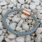 LB Twist Bracelet // Grey (Small)