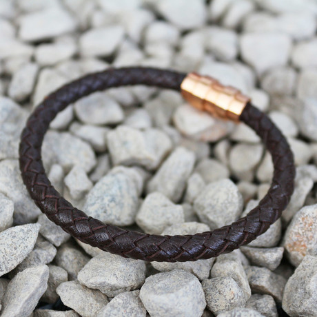 LB Twist Bracelet // Brown (Small)