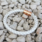 LB Twist Bracelet // White (Small)