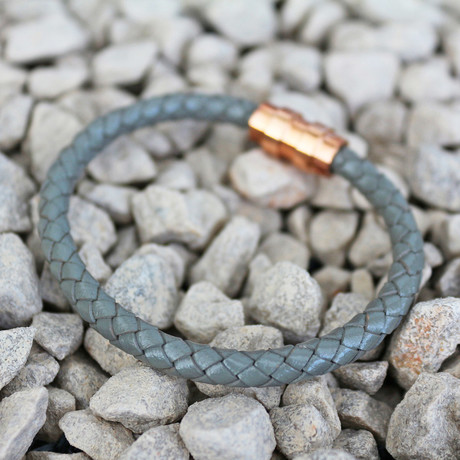 LB Twist Bracelet // Grey (Small)