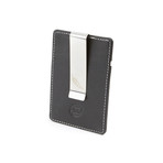 Boreal Ultra Slim Wallet // Black + White Pebble