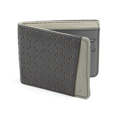 Mikros Ultra Slim Wallet // Grey Scale