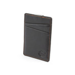 Boreal Ultra Slim Wallet // Black + Tan