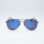 Polarized Aviator // Gunmetal