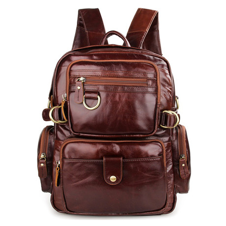 Versatility Backpack (Red Brown)