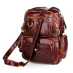 Versatility Backpack (Red Brown)