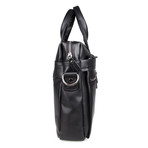 Rugged Leather Bag (Black)