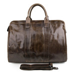 Vintage Leather Duffle