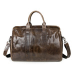 Vintage Leather Duffle