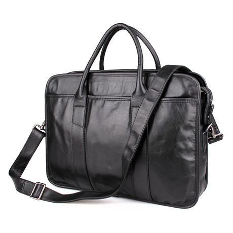 Classic Leather Bag (Black)