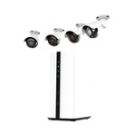 CamGuardian H2 4-Channel Smart DVR Security System // Metal Bullet Cameras