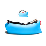 Lamzac 1.0 Inflatable Lounger (Aqua Blue)