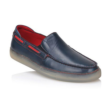 Leo Boat Shoes // Navy (US: 7)