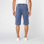 Drawstring Short // Blue (M)