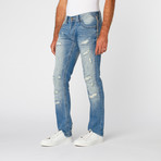 Distressed Pant // Denim (38WX32L)