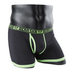 Bamboo Boxer Brief // Gecko Green (Small)