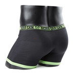 Bamboo Boxer Brief // Gecko Green (Small)