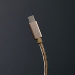 Gemini 2-in-1 Charge-N-Sync Cable // Solar Flare