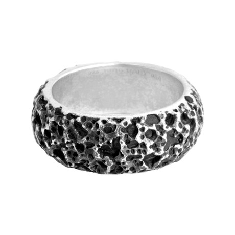 Lava Rock Textured Band (Size 9)