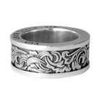 Engraved Scroll Band (Size 6)