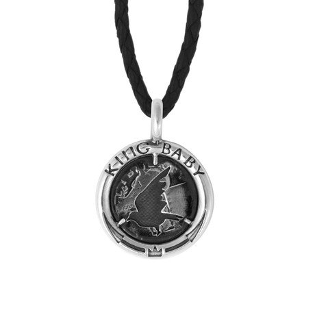 Raven Coin Pendant