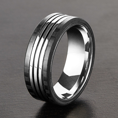 Triple Striped Ring (Size 8)