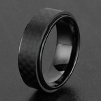 Overlay Ring // Black IP (Size 8)