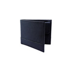 Aikin Wallet // Navy Saffiano