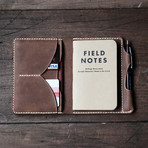Notebook + Passport Wallet
