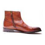 Saint-Etienne // Triple Monkstrap Boot // Tobacco (Euro: 45)