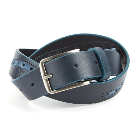 Carpi Rustic Belt // Blue (Size 110 cm)