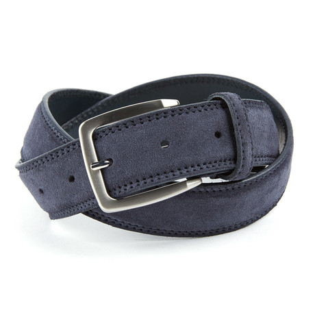 Forlì Top Stitch Belt // Blue (Size 110 cm)