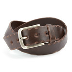 Modica Belt // Dark Brown (42)