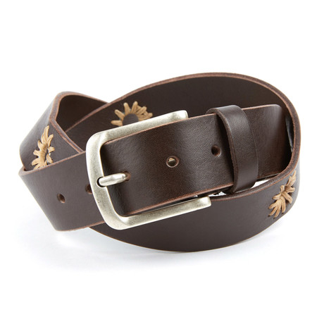 Monza Belt // Dark Brown (34)