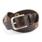 Monza Belt // Dark Brown (44)