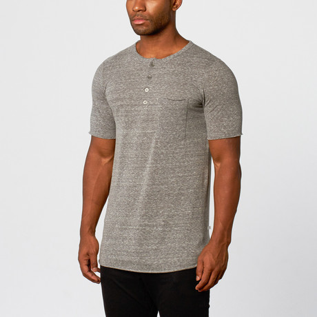 Hex Henley // Dark Grey (S)