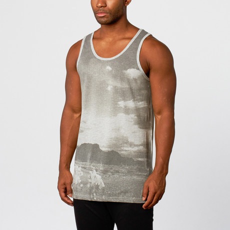 Arizona Printed Tank // Grey (S)