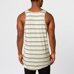 Desert Stripe Tank // Tan (S)