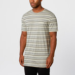 Desert Stripe Pocket Crew // Grey (2XL)