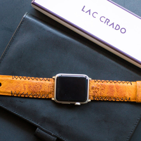 Handmade Genuine Toad Strap (Orange)