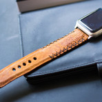Handmade Genuine Toad Strap (Orange)