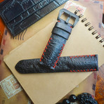 Handmade Genuine Toad Strap (Orange)