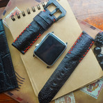 Handmade Genuine Toad Strap (Orange)