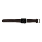 Ostrich Leather Apple Watch Band // Brown (38mm)